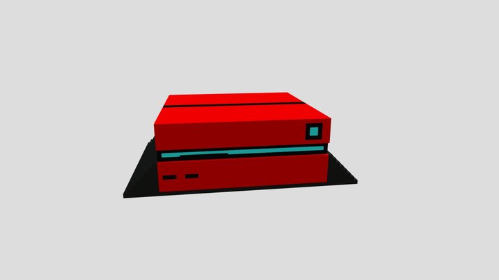 Console Design 3D Model