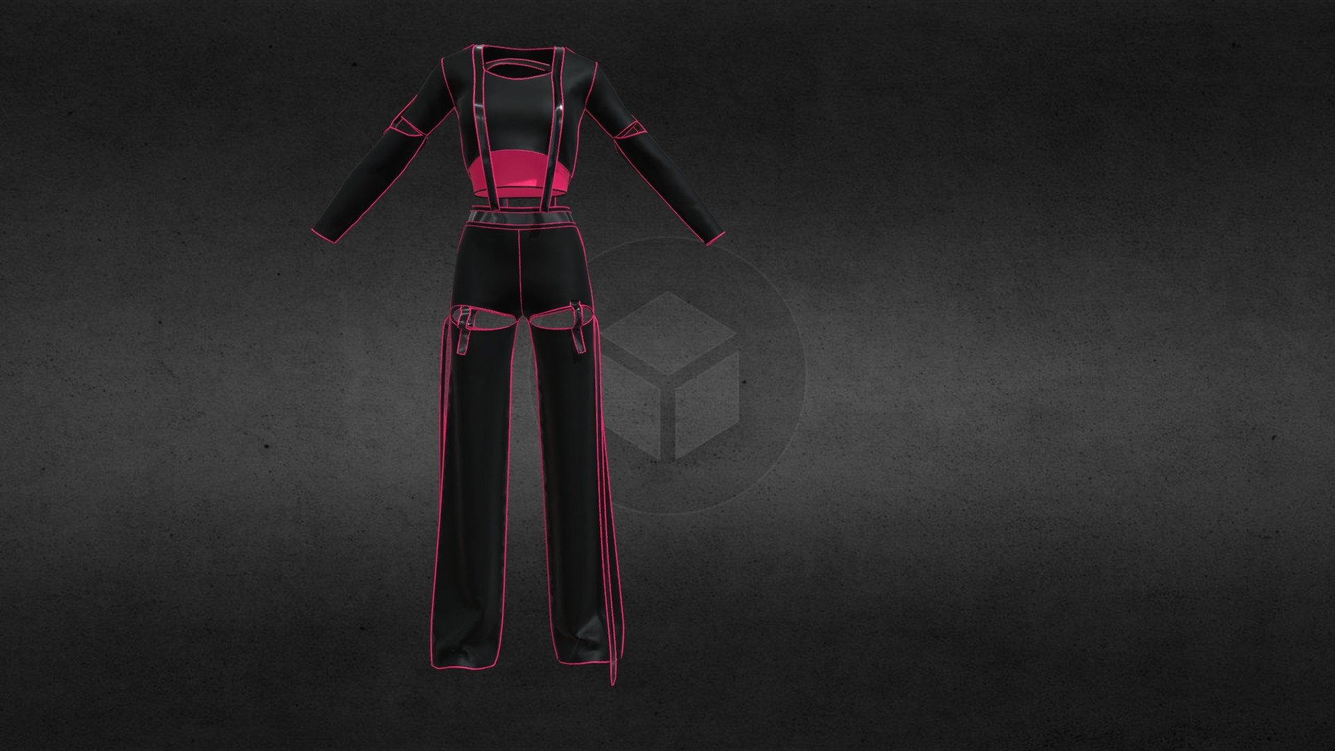 Techwear girl