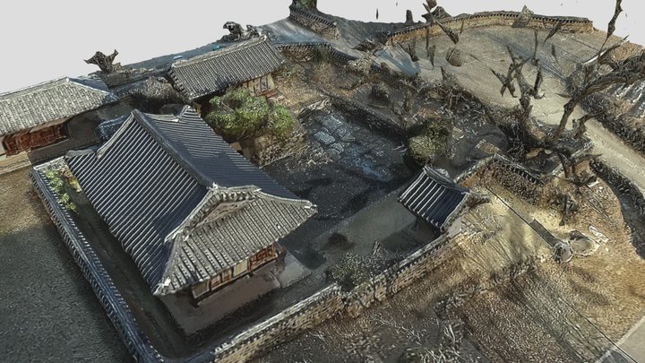 Seoseokji garden (서석지원) 3D Model