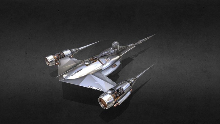STAR WARS N -1 Naboo Starfighter 3D Model