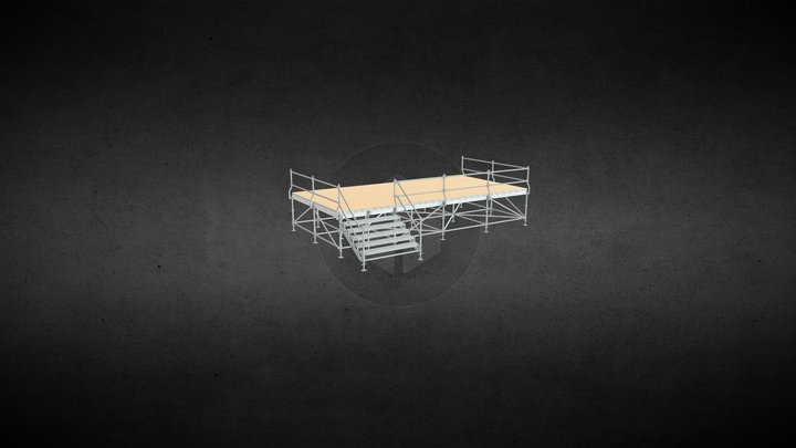 S.S.S. - Scaff Stage System - 002 3D Model