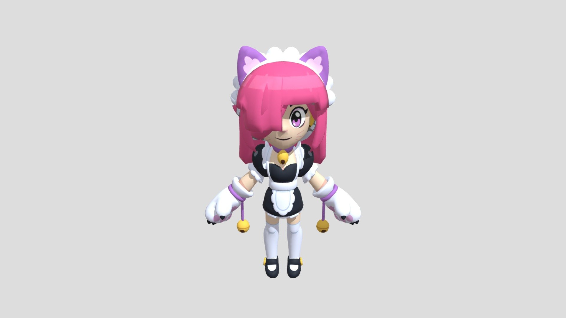 Colette 2024 Cat Brawl Stars - Download Free 3D model by