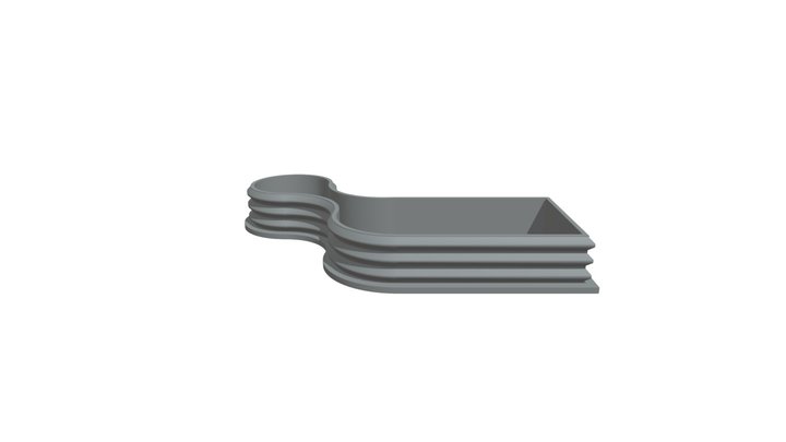 Specific end cap 3D Model