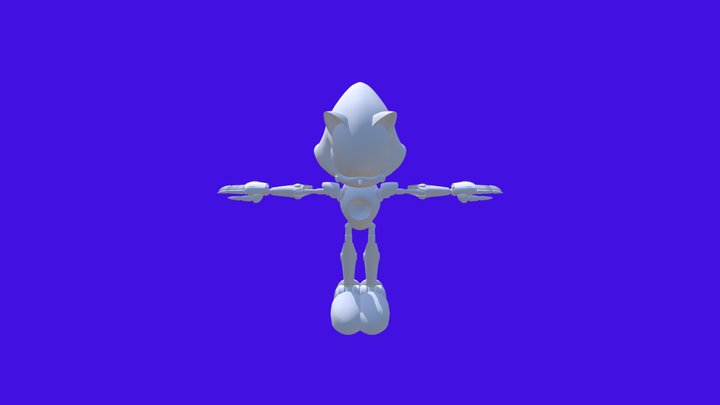 Metal Sonic 3D Model