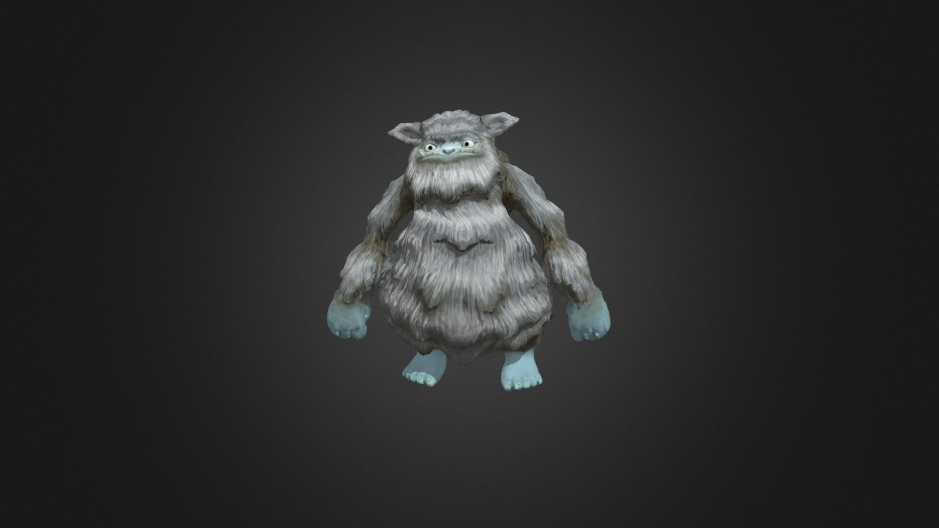 Animated Yetti - 3D model by LenikArt [034e382] - Sketchfab