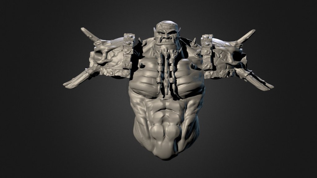 learning 3d . orc design work in progress