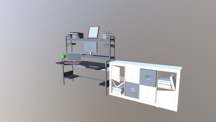10 Things In The Room 3D Model