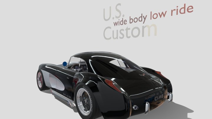 Chevrolet Corvette C1 Custom Coupe