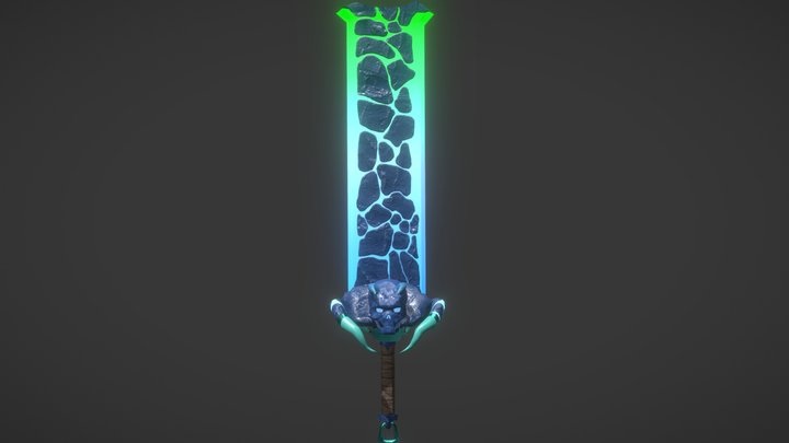 Epic Sword 3D Model