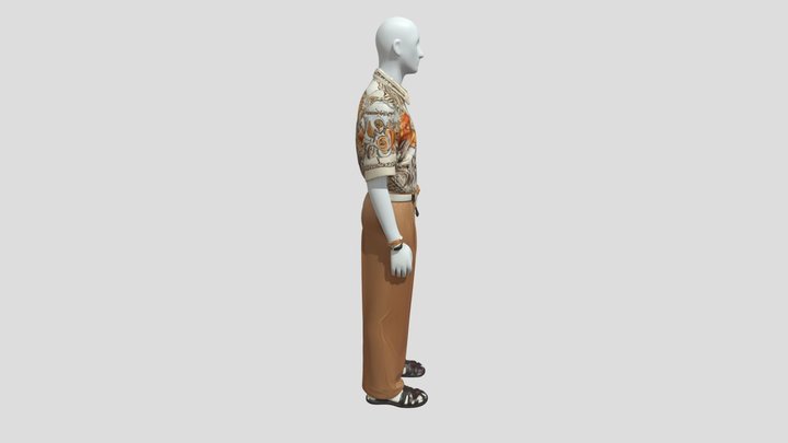 Fashion Clothing 3d Model 3D Model