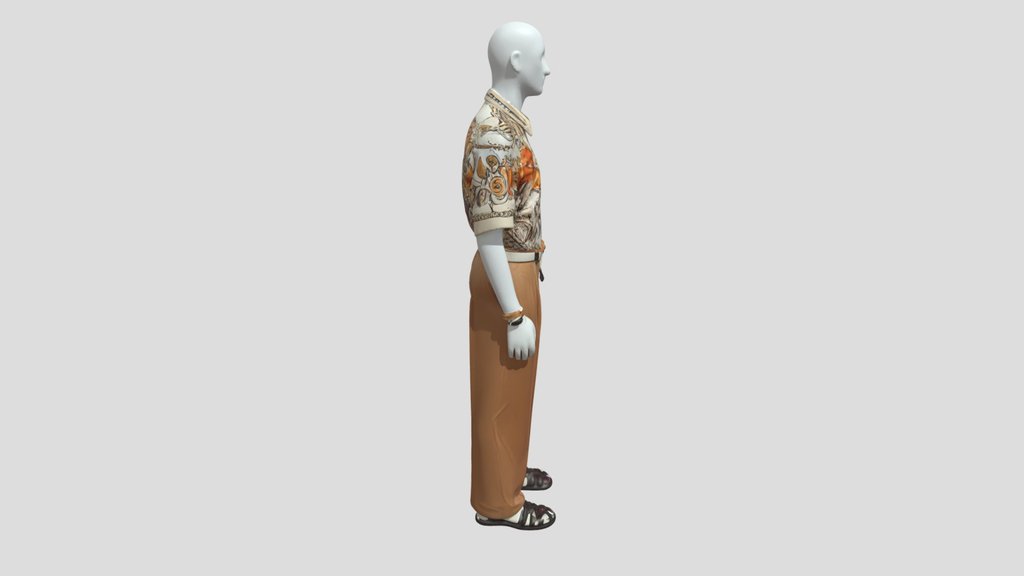Fashion Clothing 3d Model