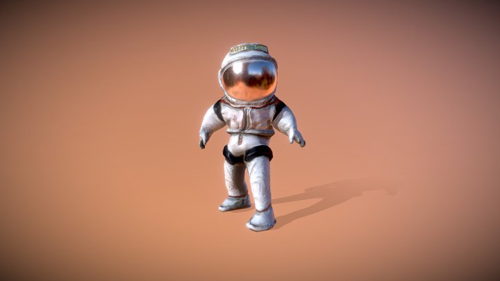 Astronaut : Mission to Mars 3D Model