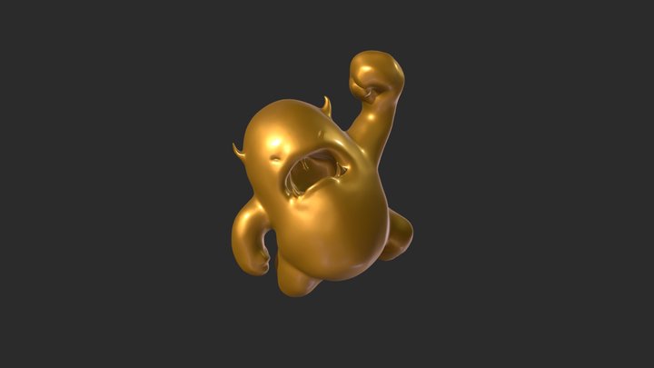 Melvin Sculpt 3D Model
