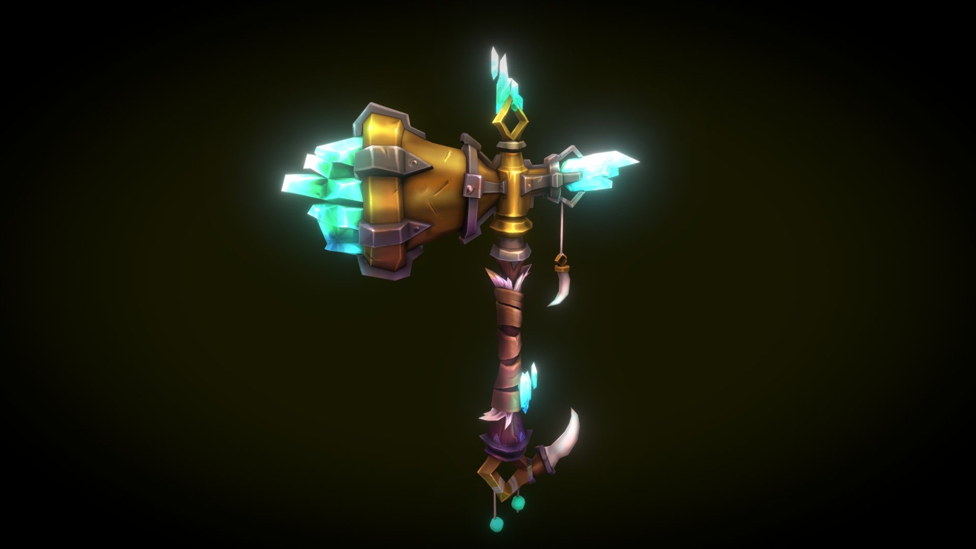 Weapon_D2 - 3D model by Duoc Pham (@duocpham) [035015d] - Sketchfab