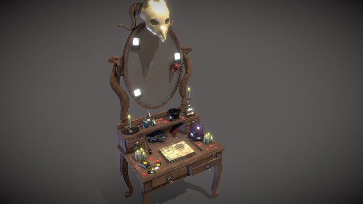 Witch altar 3D Model