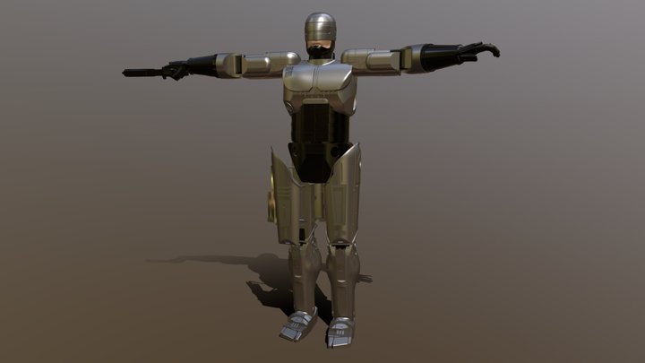 RoboCop 3D Model