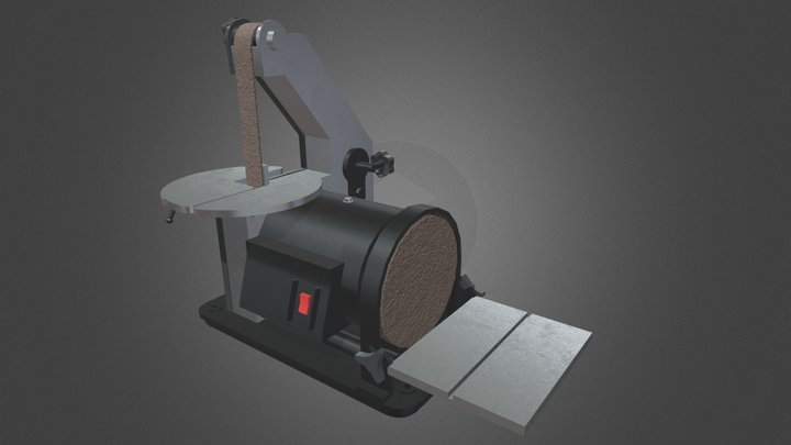 Belt/Disk Sander 3D Model