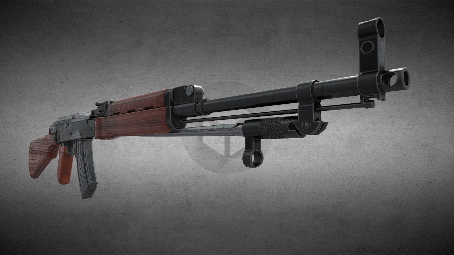 Chinese 1978 prototype rifle - 3D model by Gewehrschutze [03520d8 ...