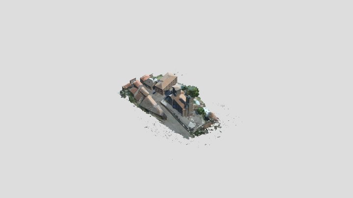Village de Montmiral - Drone Imaging 3D Model