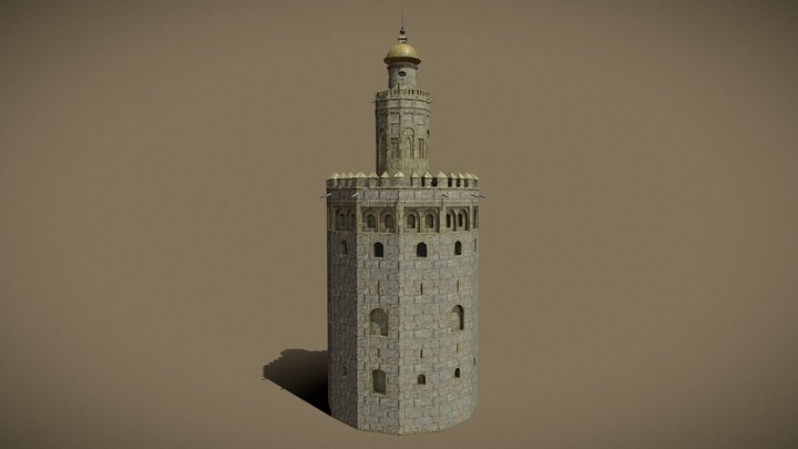 Torre Del Oro 3D Model
