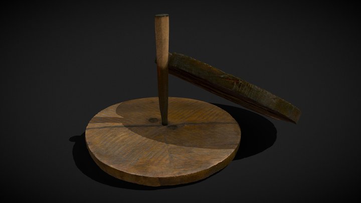 Râşniţă pentru decorticat orezul 3D Model