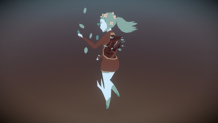 Forest Sprite 3D Model