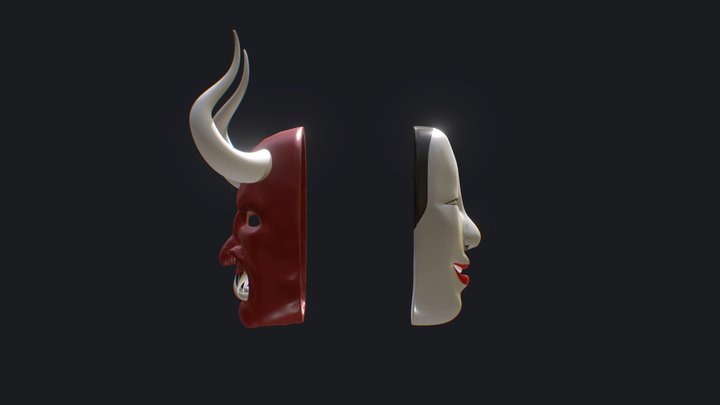 Day 02 - Mask(s) #SculptJanuary18 3D Model