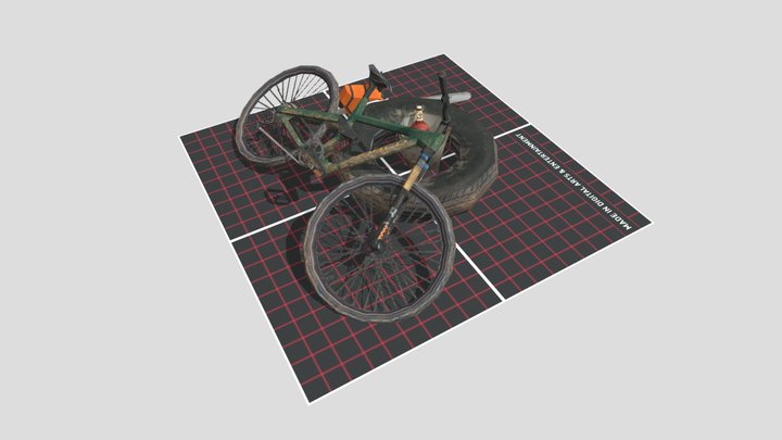 DAE 5 Finished props - Forest loner 3D Model