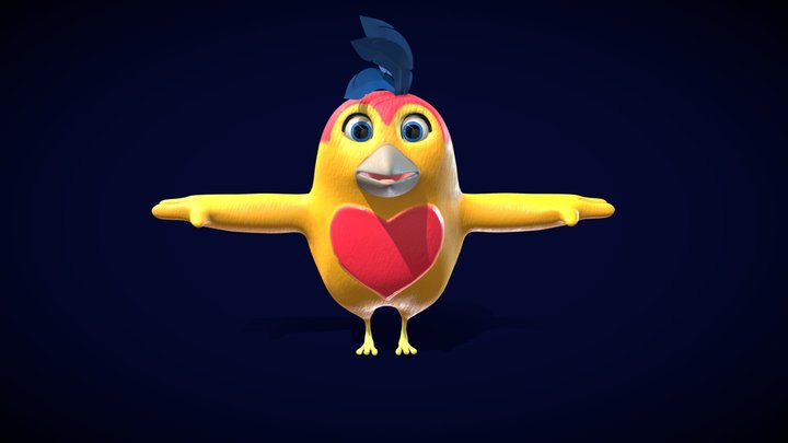 Cartoon  Ziro 3D Model