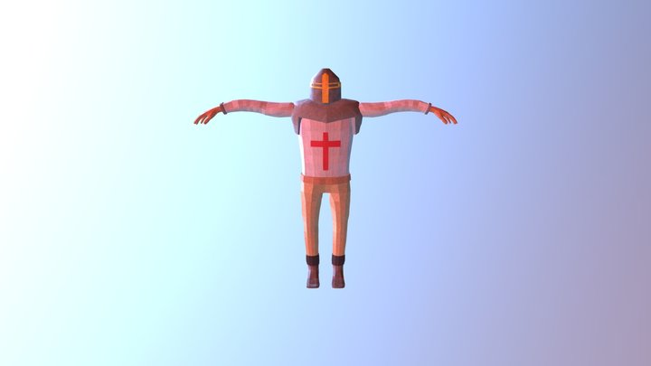 Medieval Bandit 3D Model