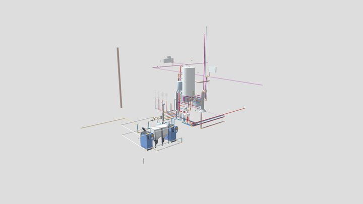 Отель Узбекистан 140921 3D Model