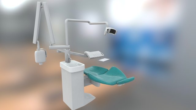 Dental Engine 3D Model
