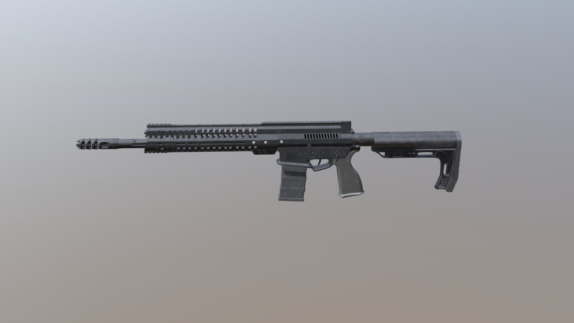 P415 Edge Automatic Gun 3D Model - 3D model by Aqudasrahman [0357928 ...