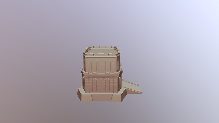 Castle Pieces 3D Model