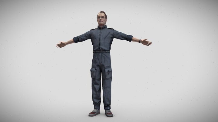 Bishop / Lance Henriksen (Aliens) 3D Model