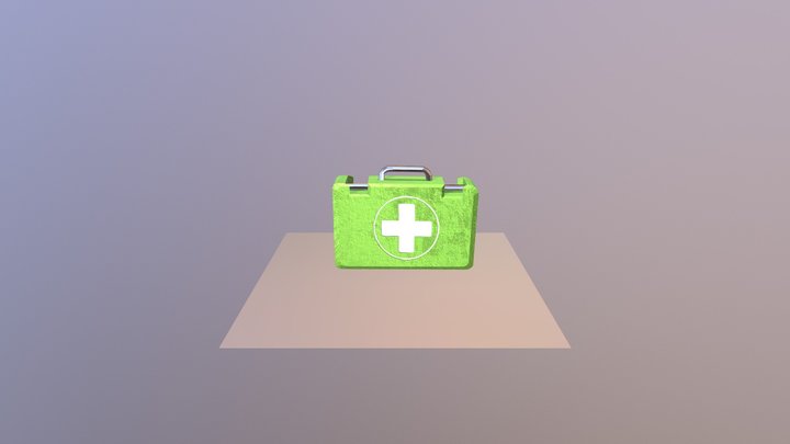 first aid try 3D Model