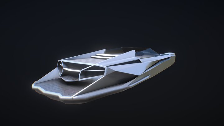 Provoco Boat 3D Model