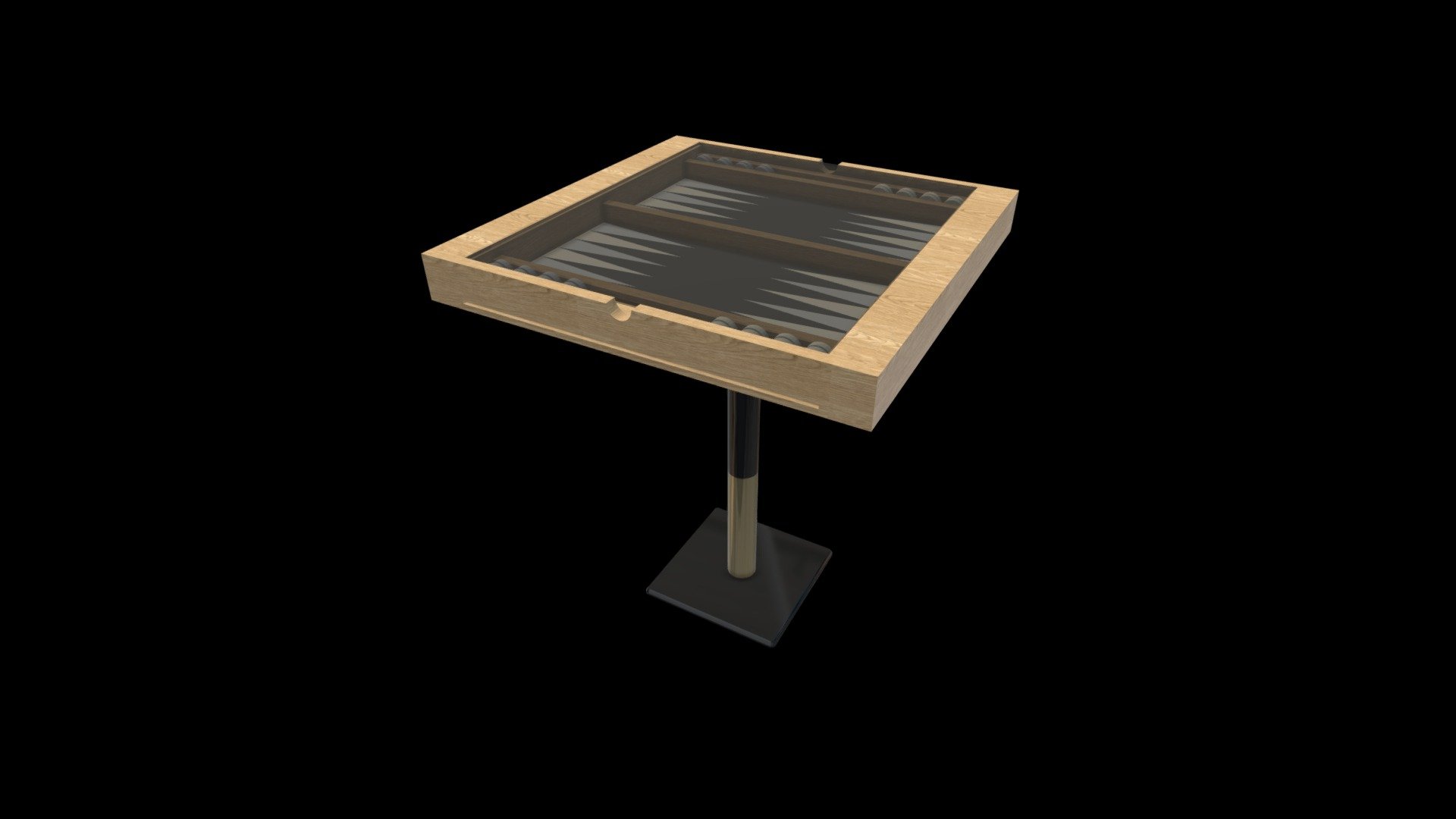 Table Backgammon 34 - 3D model by juliendacruzrodrigues [035a040 ...