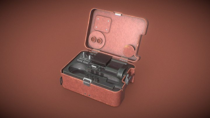 ta-57 field phone 3D Model