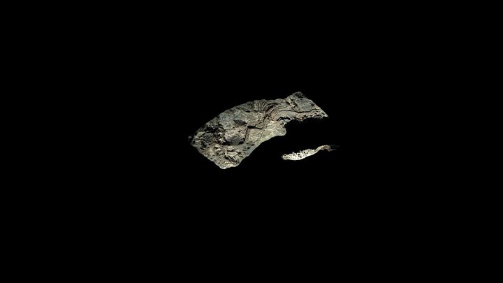 Waikoloa Petroglyphs - Cave Entrance 3D Model