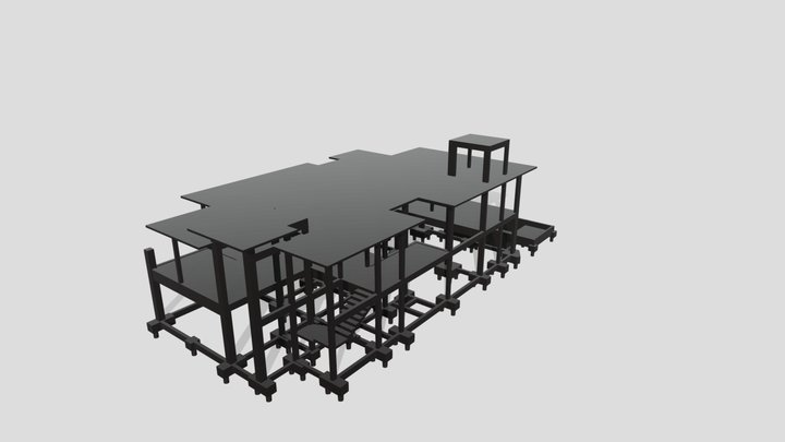 Porico 3D 3D Model