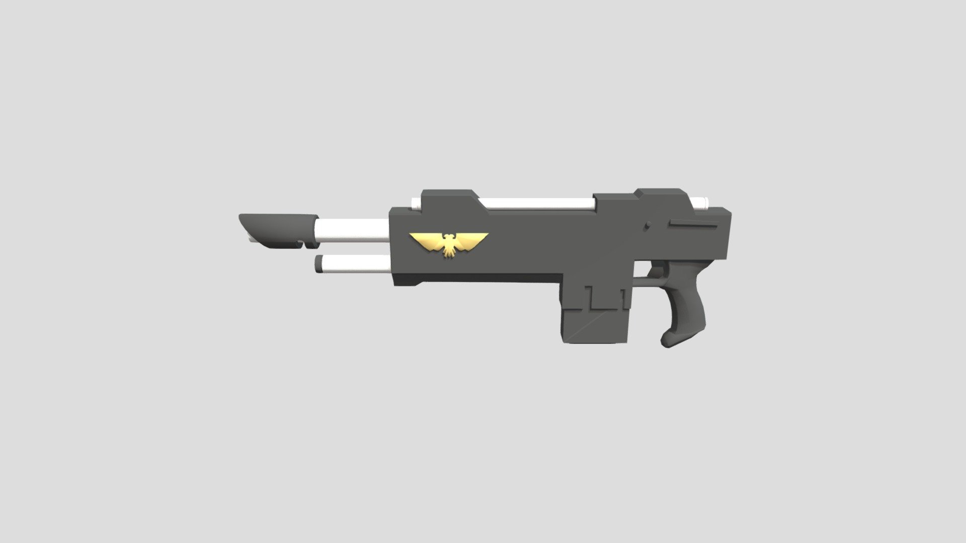 Voss Pattern Lasgun (Low Poly) Download Free 3D model by Project