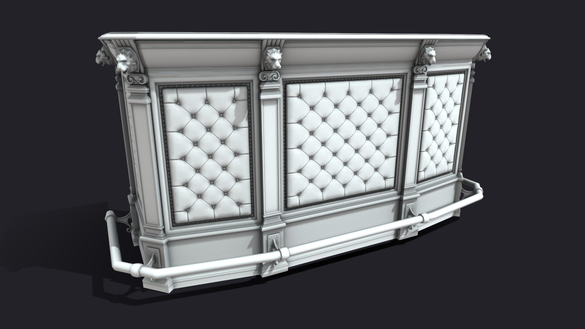 Decorative Bar 3D model by M. Sallee (msallee) [035de46] Sketchfab