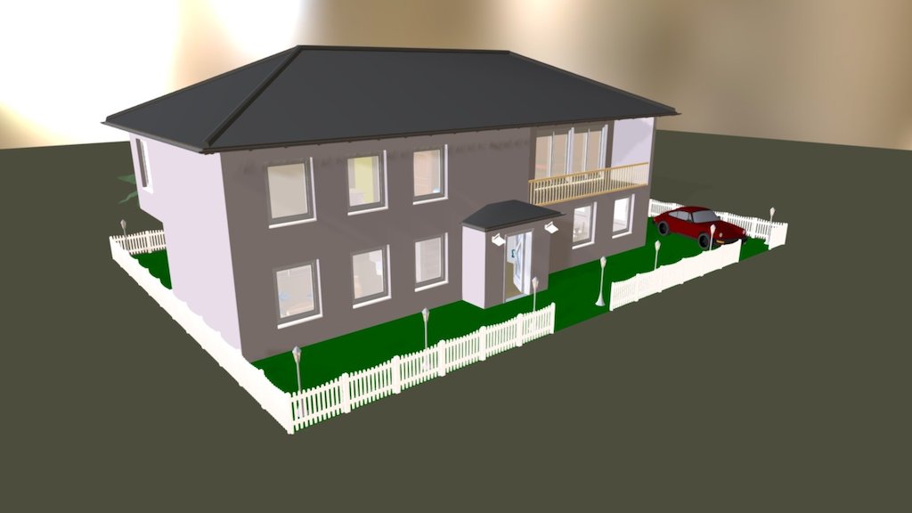 Dom Prototyp — Sketchfab embed 3D viewer
