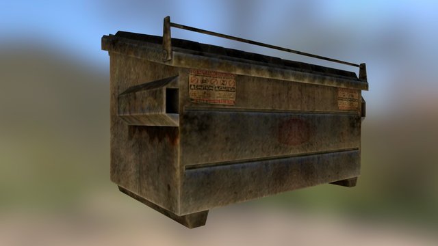 Free Dumpster 3D Model