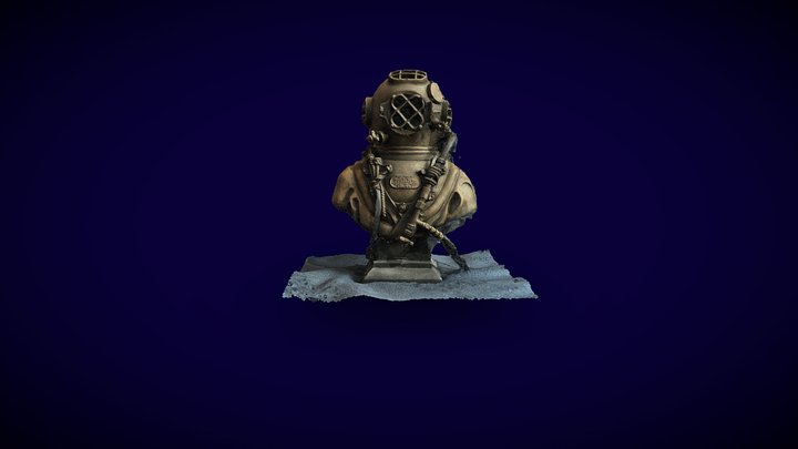 Deep Sea Diver 3D Model