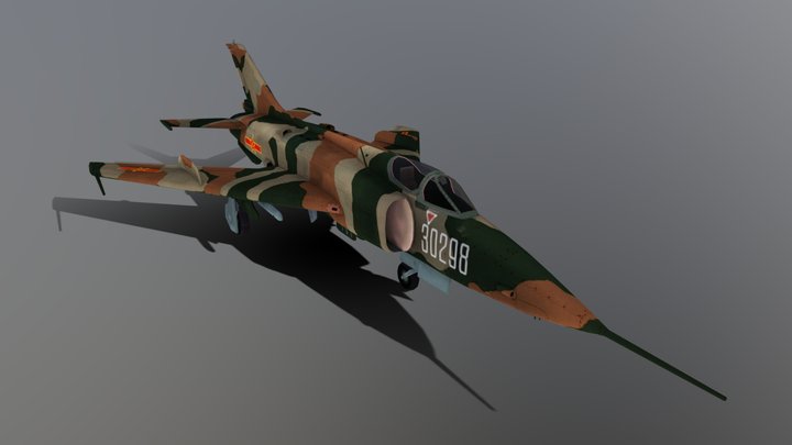 Nanchang Q-5D (China) – Free 3D Model STL