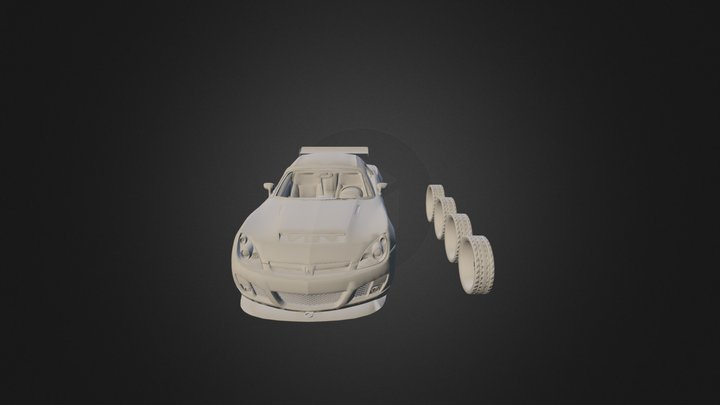 Saturn Sky - Opel GT Le Mans 3D Model