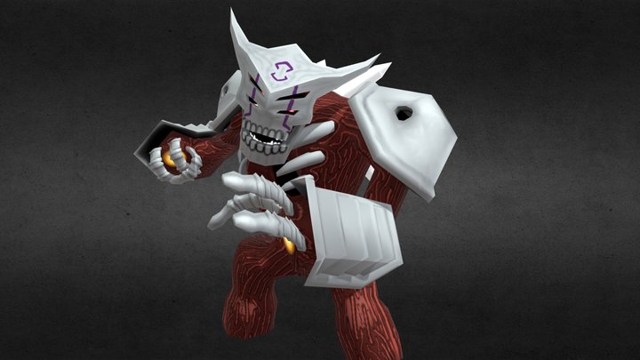 Golem Hollow 3D Model