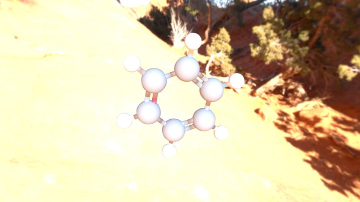 Test Benzene 3D Model